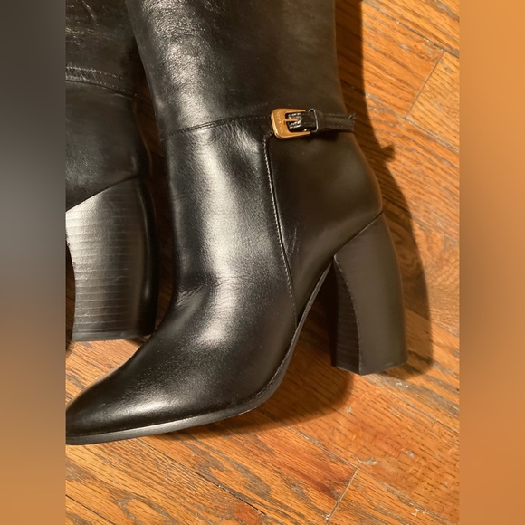 Tory Burch BANANA HEEL BUCKLE BOOT - Picture 4 of 7